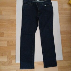 Eddie Bauer Women's Dark Indigo Straight Leg Jeans